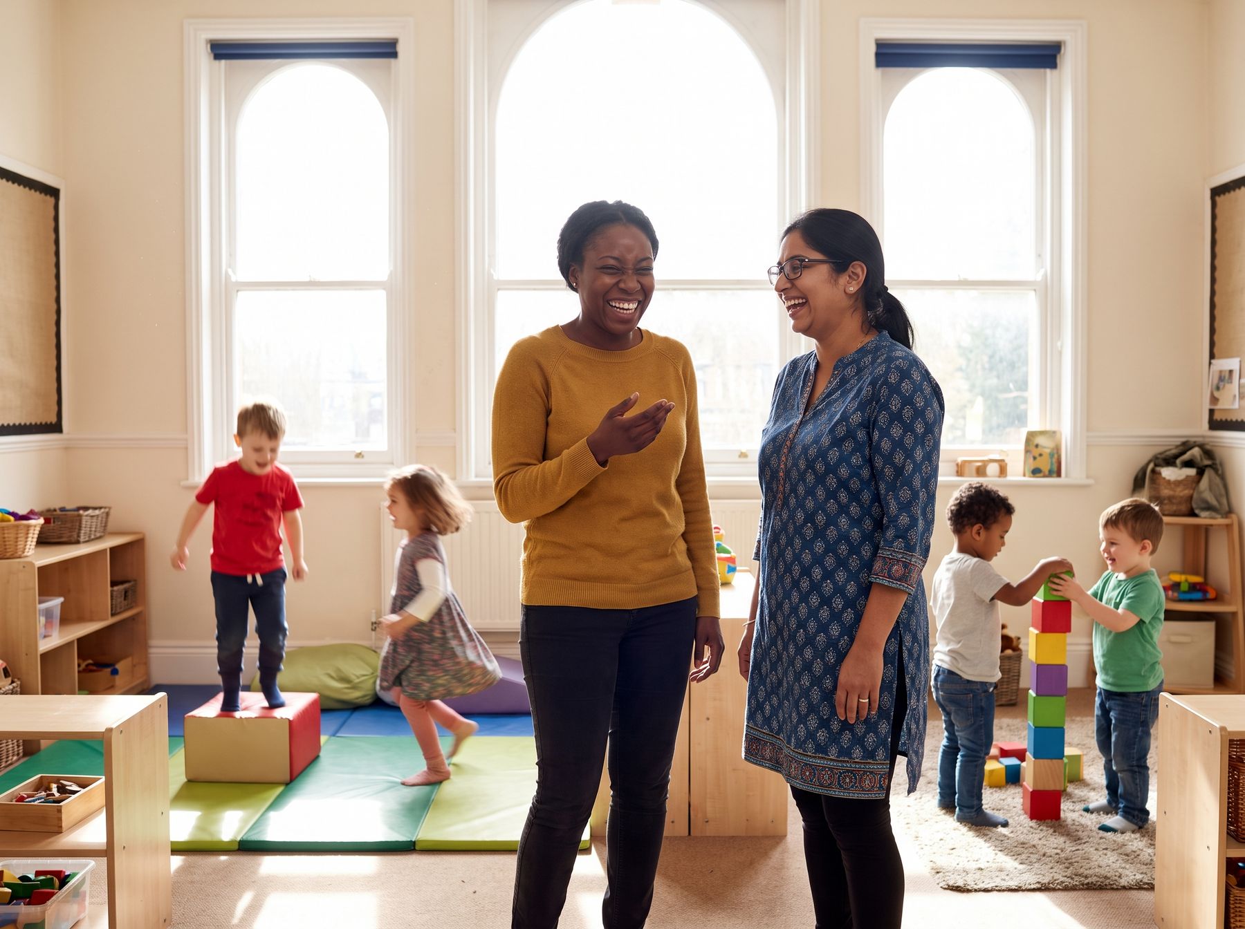 A registered manager in a residential childcare setting